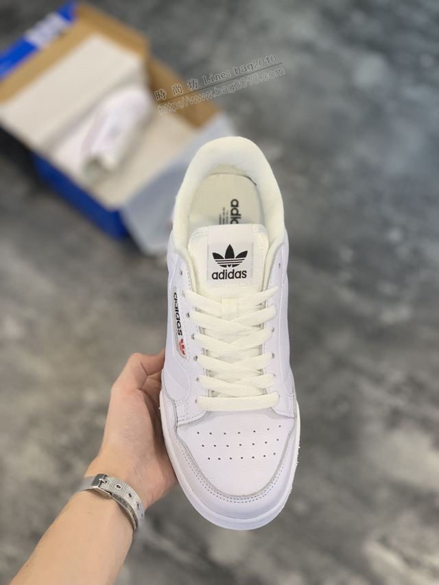 Adidas鞋 阿迪達斯白色板鞋 全新adidas Originals 男女同款  hdx13325